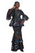 African / Ankara 2 Piece Skirt Sets Elastic Waist One-Size FITS MOST Headwrapap 