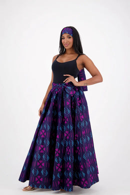 African Print Skirts Fits Most