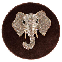 Load image into Gallery viewer, Rhinestone Elephant Brooches