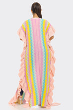 Load image into Gallery viewer, Zig Zag Cardigan/ Kimono One Size Fits Most