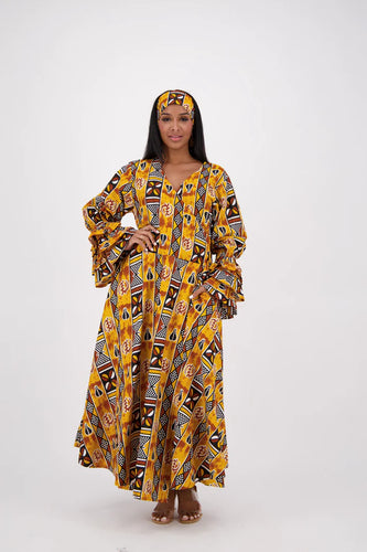Bell Sleeve Wrap Dress Onesize Fits Most