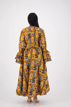 Load image into Gallery viewer, Bell Sleeve Wrap Dress Onesize Fits Most