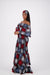 African Print Mermaid Dress  Onesize Fits Most On/Off Shoulder Headwrap Included/Pockets