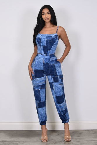 Denim Print Set