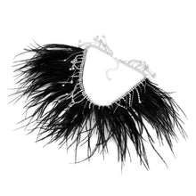Load image into Gallery viewer, Feather Fringe Necklace