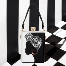 Load image into Gallery viewer, Lady Printed Top Handle Mini Bag / Crossbody Bag