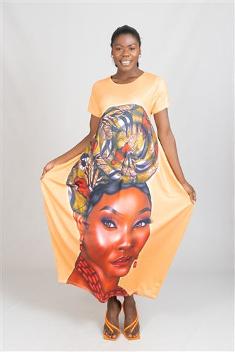 Chic Knit Maxi Dress With Pockets /Onesize Fits Most