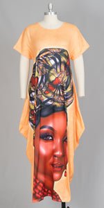 Chic Knit Maxi Dress With Pockets /Onesize Fits Most