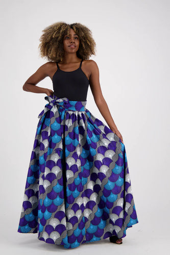 Ankara Maxi Skirt Onesize Fits Most