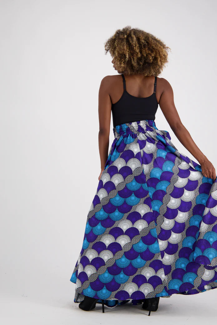 Ankara Maxi Skirt Onesize Fits Most