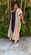 Load image into Gallery viewer, Zig Zag Cardigan/ Kimono One Size Fits Most