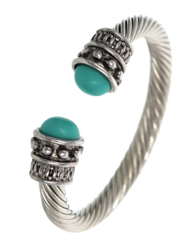 Thick Turquoise  Classic Bangle Bracelet Per Sets