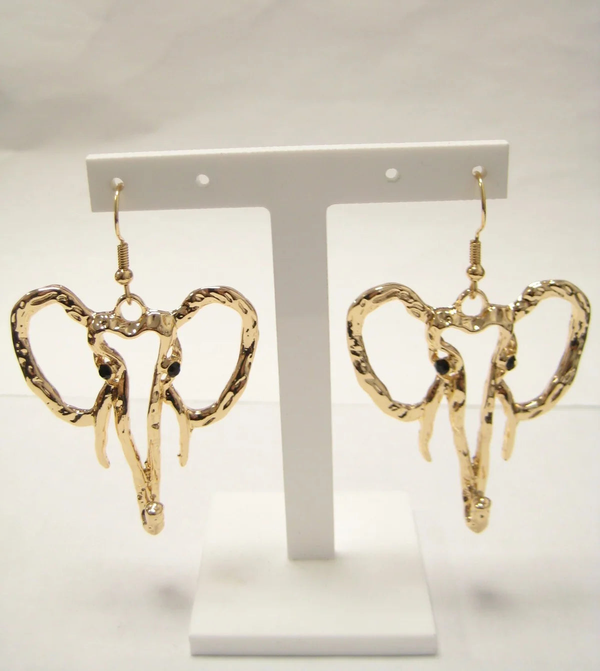 GOLD ELEPHANT EARRINGS