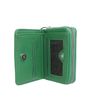 AKA Sorority Green Tassel Keychain Zipper Wallet