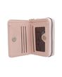 AKA Sorority Pink Tassel Keychain Zipper Wallet