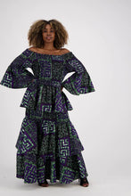 Load image into Gallery viewer, African / Ankara 2 Piece Skirt Sets  Elastic Waist One-Size Headwrap