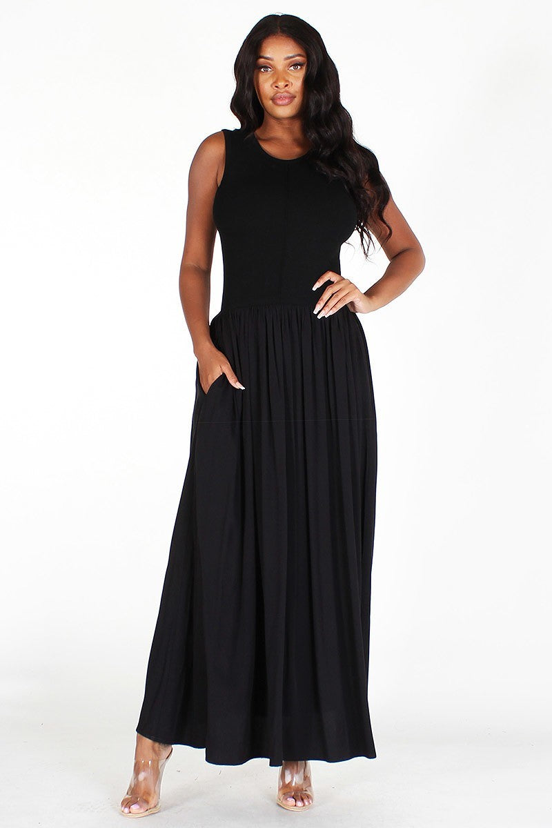 Sleeveless Maxi Dress