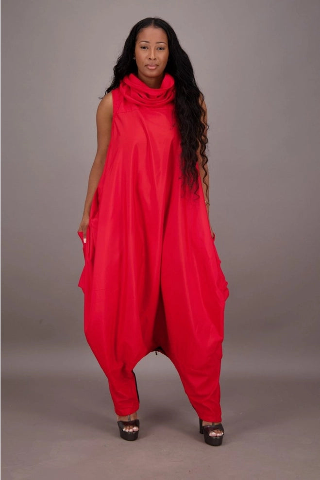 Hooded Solid Color Jumper With Pockets