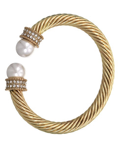 Thick Gold  Classic Bangle Bracelet Per Sets
