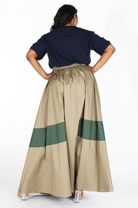 Plus size 2 Piece Skirt Set