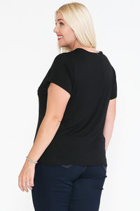 BE KIND HAND GRAPHIC TOP