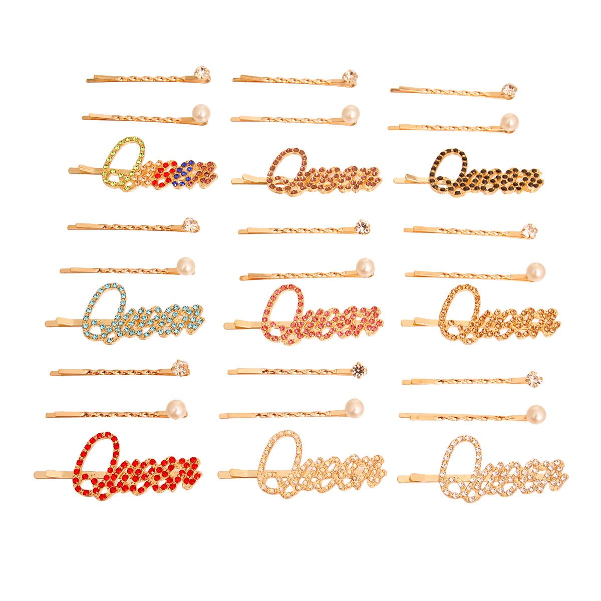 QUEEN Bobby Pin Set