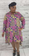 Load image into Gallery viewer, High/low A-line Shirt Dress