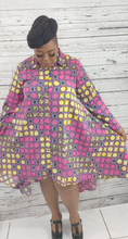 Load image into Gallery viewer, High/low A-line Shirt Dress