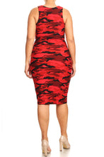 Load image into Gallery viewer, Camouflage print, stretchy, sleeveless