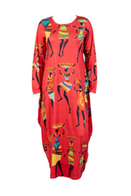 Load image into Gallery viewer, Afrocentric Lady Dress One Size Fits Most
