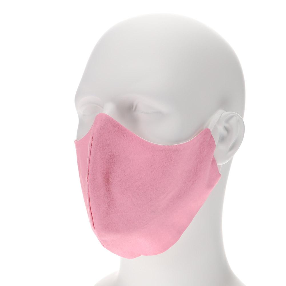 Pink face mask